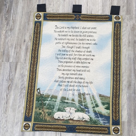23rd Psalm Wall Hanging Inspirational Collection - Picture 2 of 7